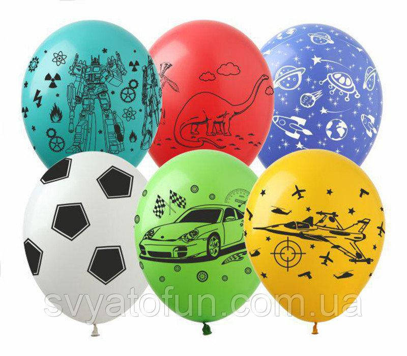 

Латексные воздушные шарики Микс для мальчиков 20шт/уп DM-10 ArtShow