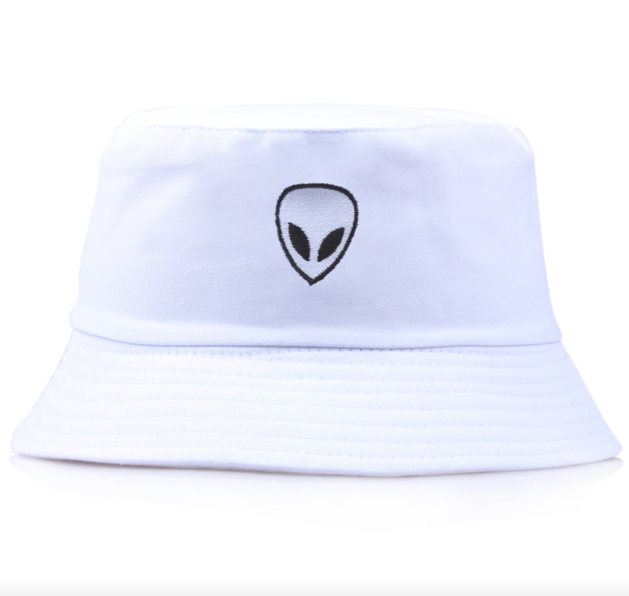 

Панама Bucket Hat City-A Alien с Инопланетянином Белая, Белый