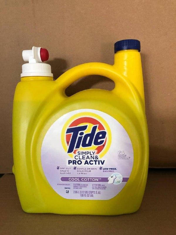 

Оригинальный Гель для прання універсальний Tide Simply Clean&Pro Activ 2,95 л (США)