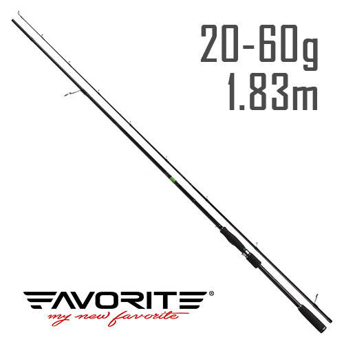 

Спиннинг Favorite X1 X1-602ExH 1.83m 20-60g Ex-Fast