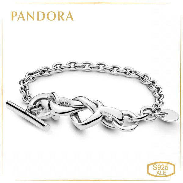 

Пандора Браслет Сплетенные сердца (16 см) Pandora 598100