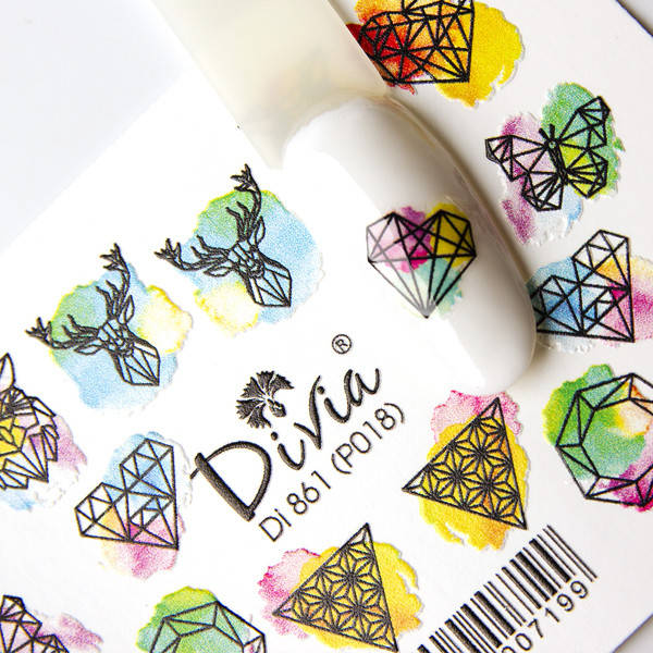 

Divia Наклейки "Рельєф" Di861 №P018