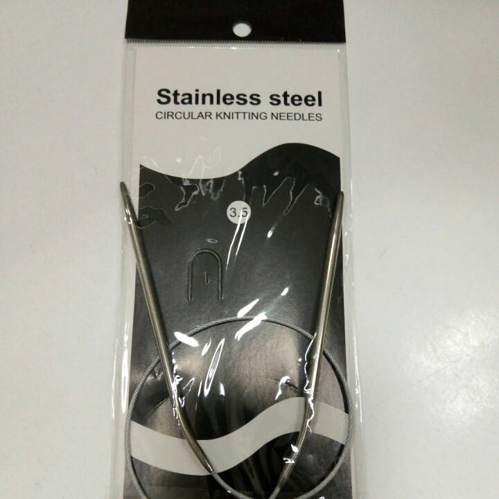 

Спицы на тросике, №3.5, длина 40 см., Серый