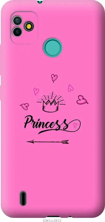 

Чехол на Tecno Pop 5 BD2p Princess "4361u-2412-4966", Розовый