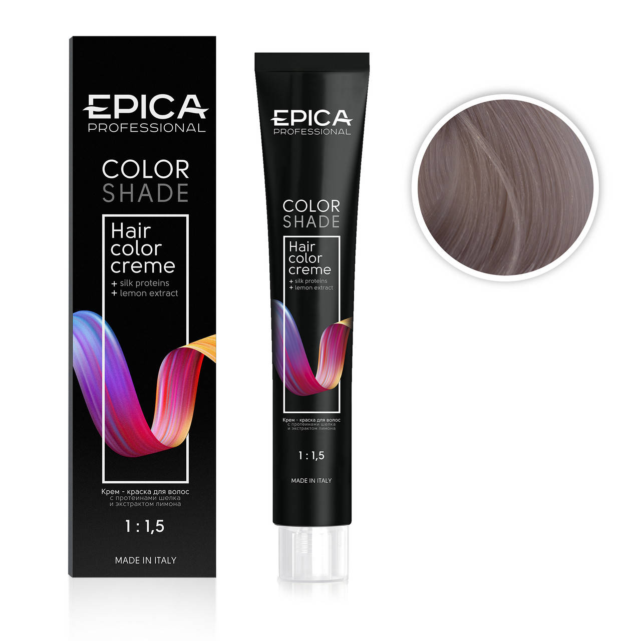 

Стойкая крем-краска EPICA HAIR COLOR CREAM 12.2 Спеціальний блонд фіолетовий 100ml