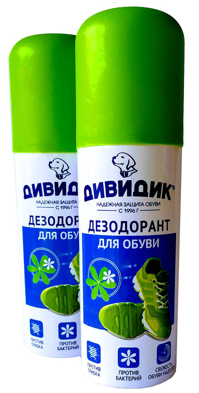 

Дезодорант для обуви Дивидик 125мл