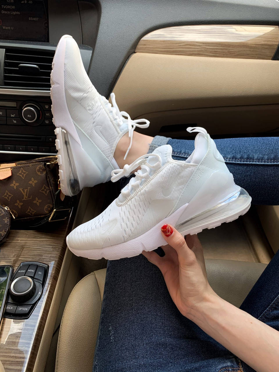 

Кроссовки Nike Air Max 270 White 44(28), Белый