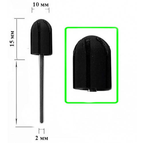 

Основа-держатель резиновая для маникюрных колпачков диаметр 10