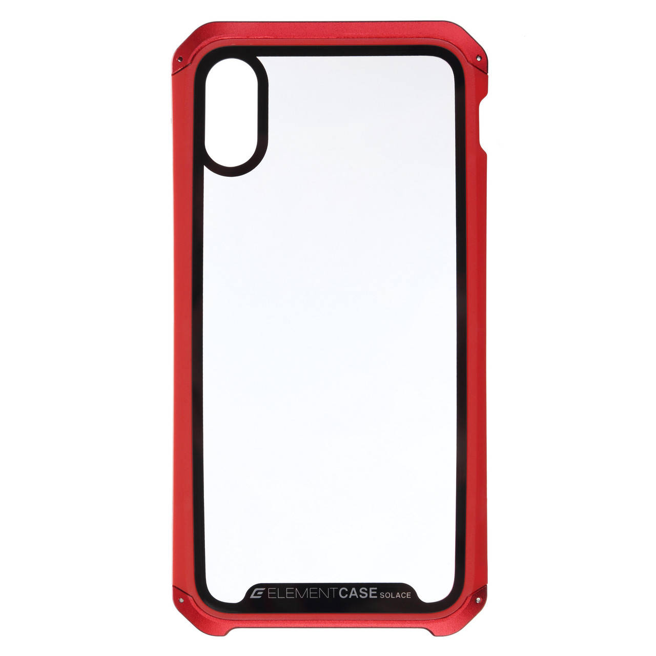 

Чехол ArmorStandart Element Case для iPhone XS/X Transparent Red (ARM53413), Красный