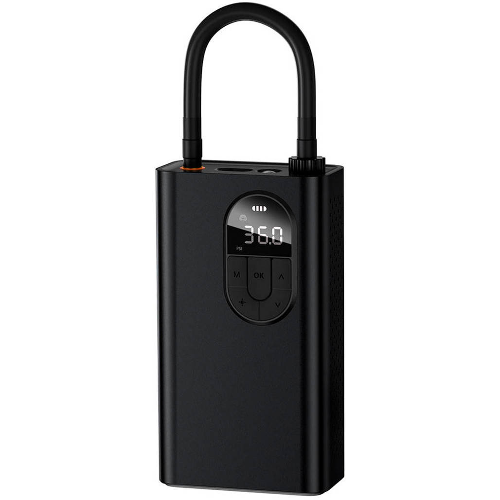 

Автомобильный насос Baseus Energy Source Inflator Pump Black (CRNL040001) [69577]