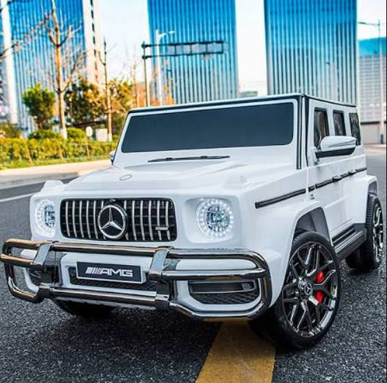 

Детский электромобиль Bambi джип Mercedes-AMG G65 (M 4259EBLR) 4WD Полный привод, Белый