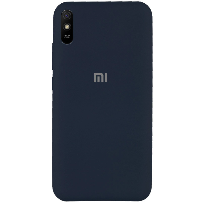 

Силиконовый чехол Silicone Cover на телефон Xiaomi Redmi 9A/Сяоми Редми 9А, Черный