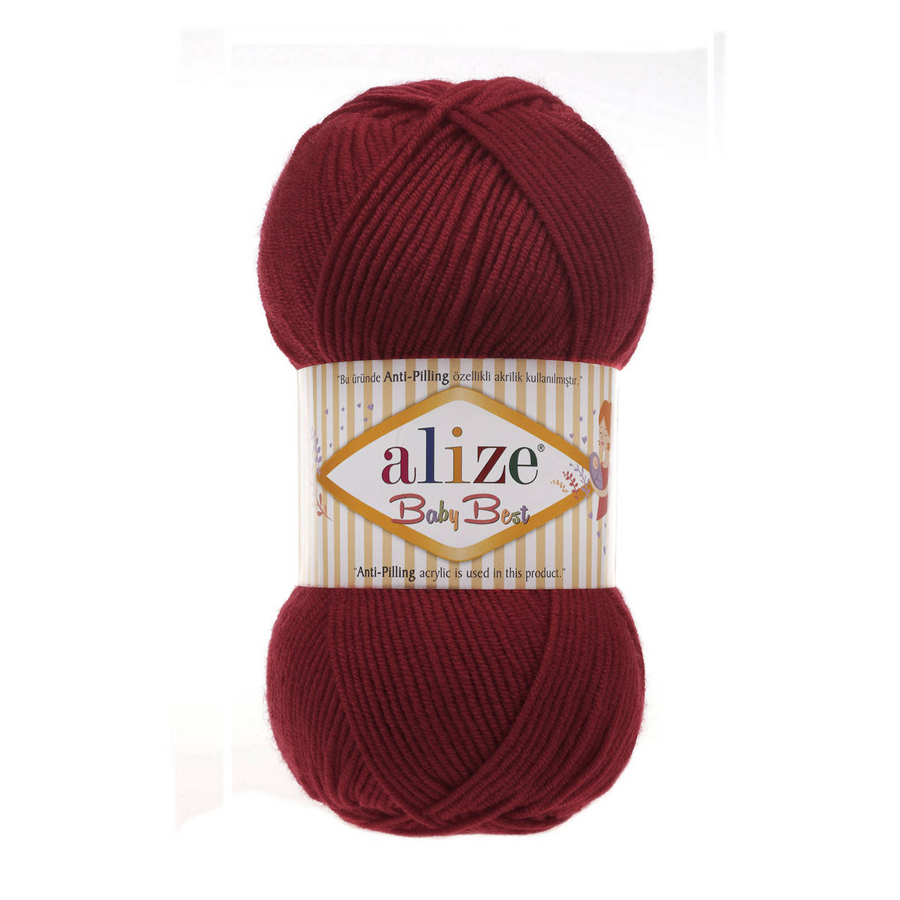 

Alize BABY BEST вишня № 390