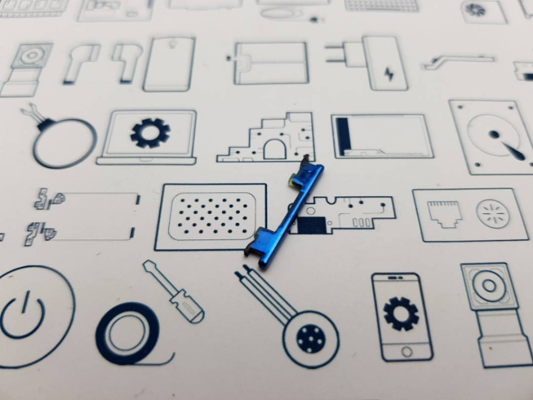 

Кнопка громкости Huawei P Smart Plus (INE-LX1) синяя Сервисный оригинал с разборки