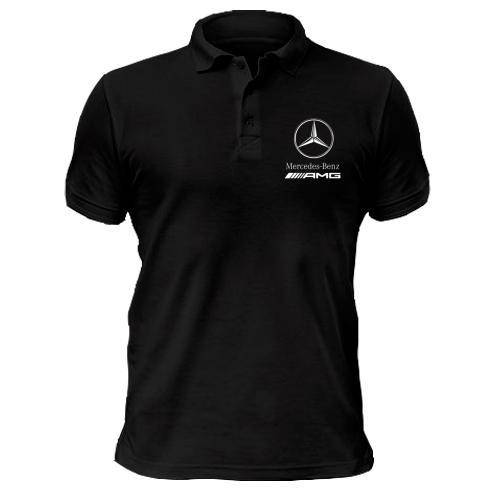 

Футболка поло Mercedes-Benz AMG, Черный