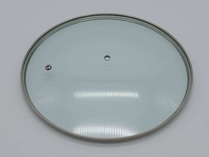 

Крышка стеклянная для сковородки без ручки D 26 cm