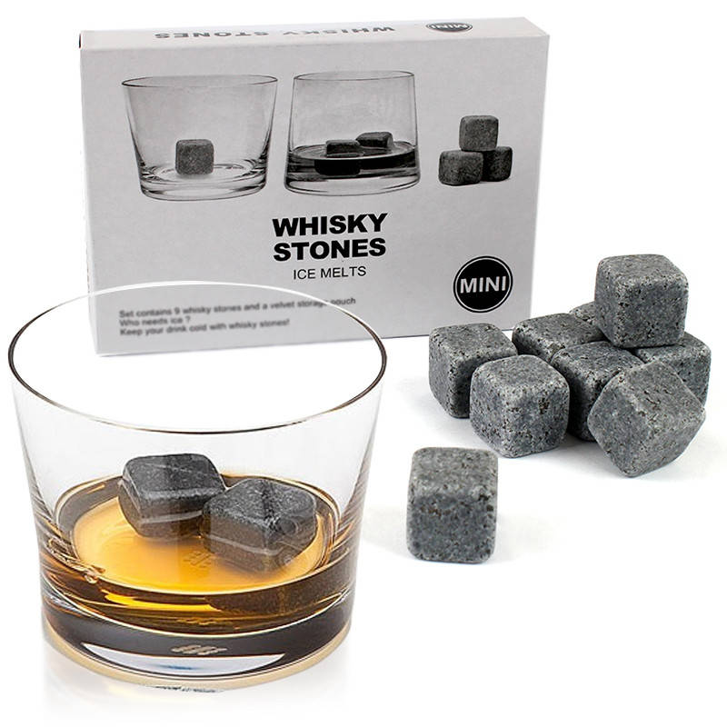 

Камни для охлаждения виски 9 шт Whisky Stones mini 149501