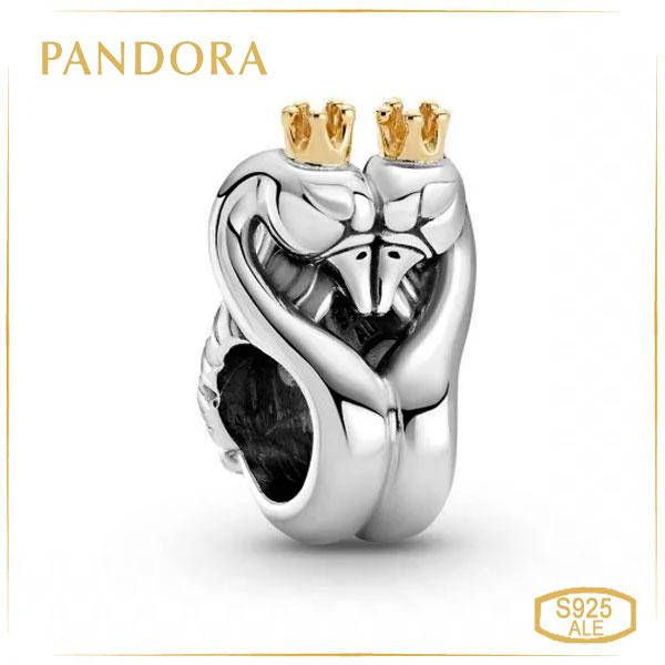 

Шарм Пандора Лебеди Позолота Pandora 799315C00