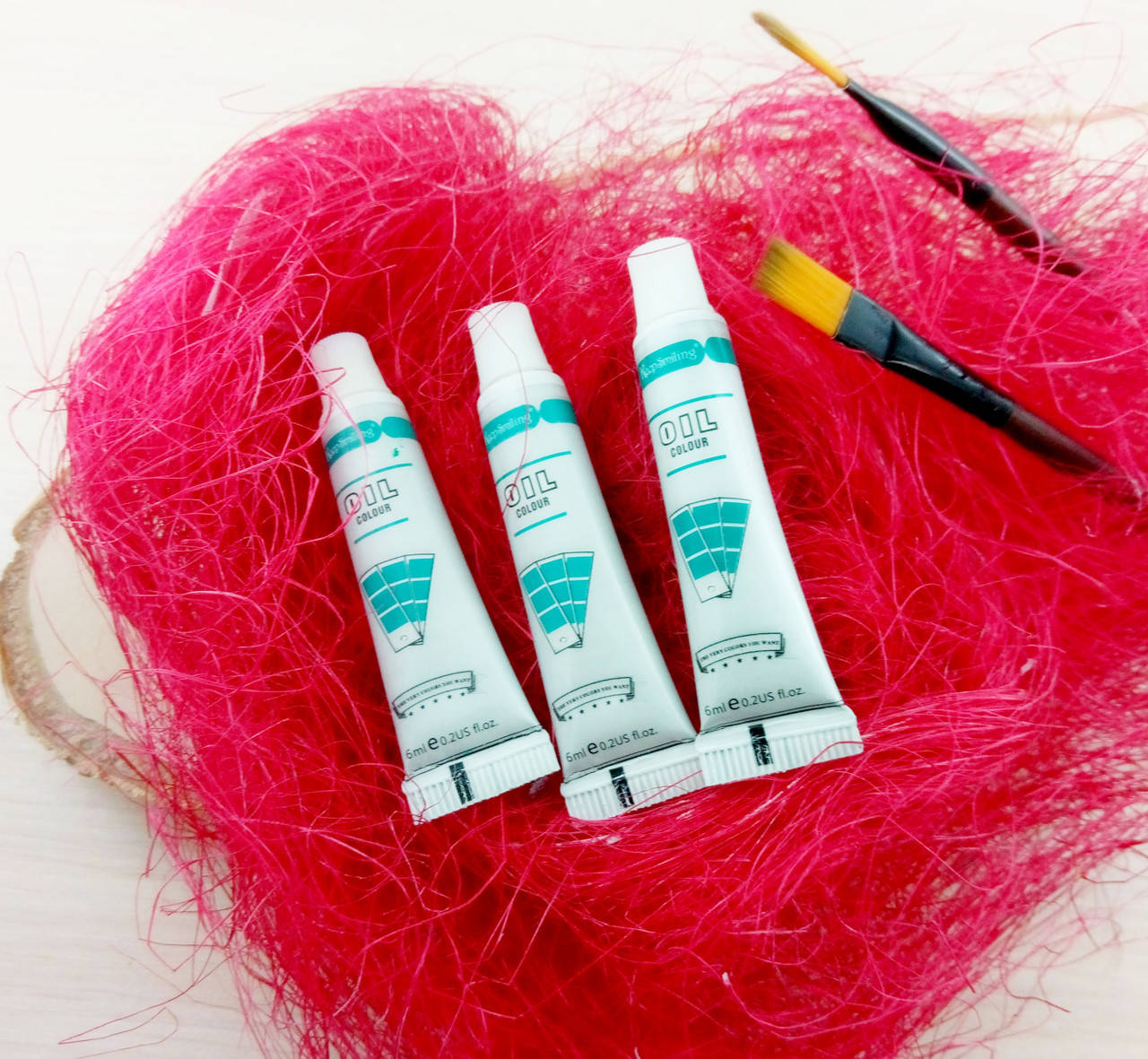 

Масляная краска морская волна 6 мл для художников, рисования и творчества