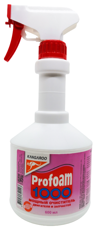 

Profoam 1000 Kangaroo Мощный профессиональный очиститель двигателя, 600мл