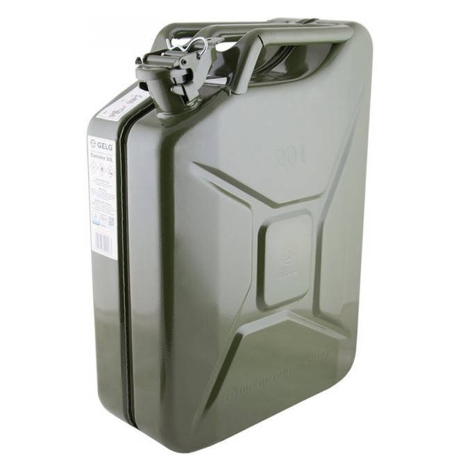 

Канистра металлическая GELG 20 л (GELG20L), Зеленый