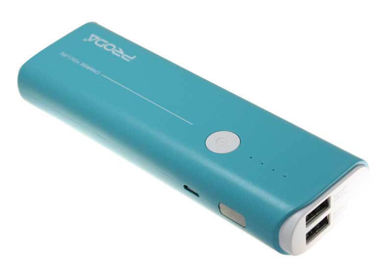 

Внешний аккумулятор Павербанк REMAX Proda V6i PPL-5 10000mAh |2USB, 1.5A| Бирюзовый
