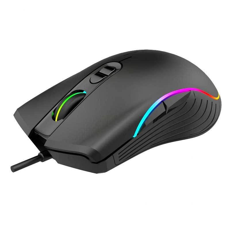 

Мышь игровая проводная Havit HV-MS1006 black, Черный