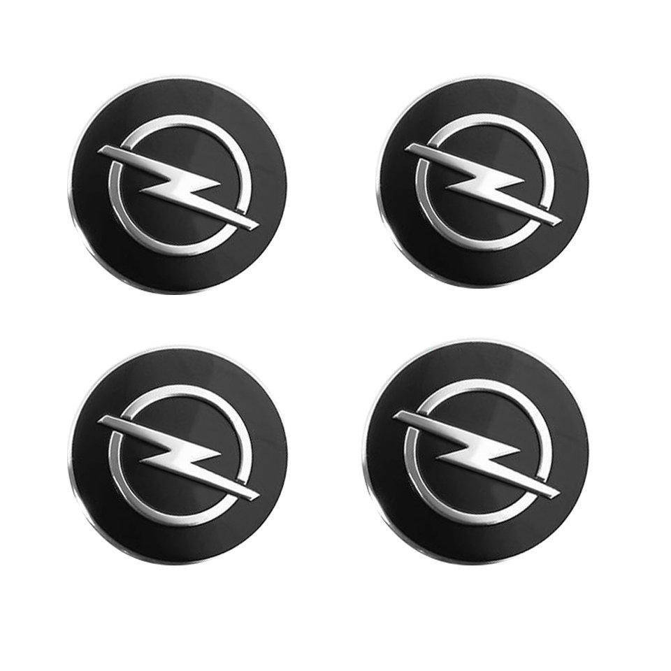 

Наклейка на колпаки OPEL (90мм) черная (4шт)