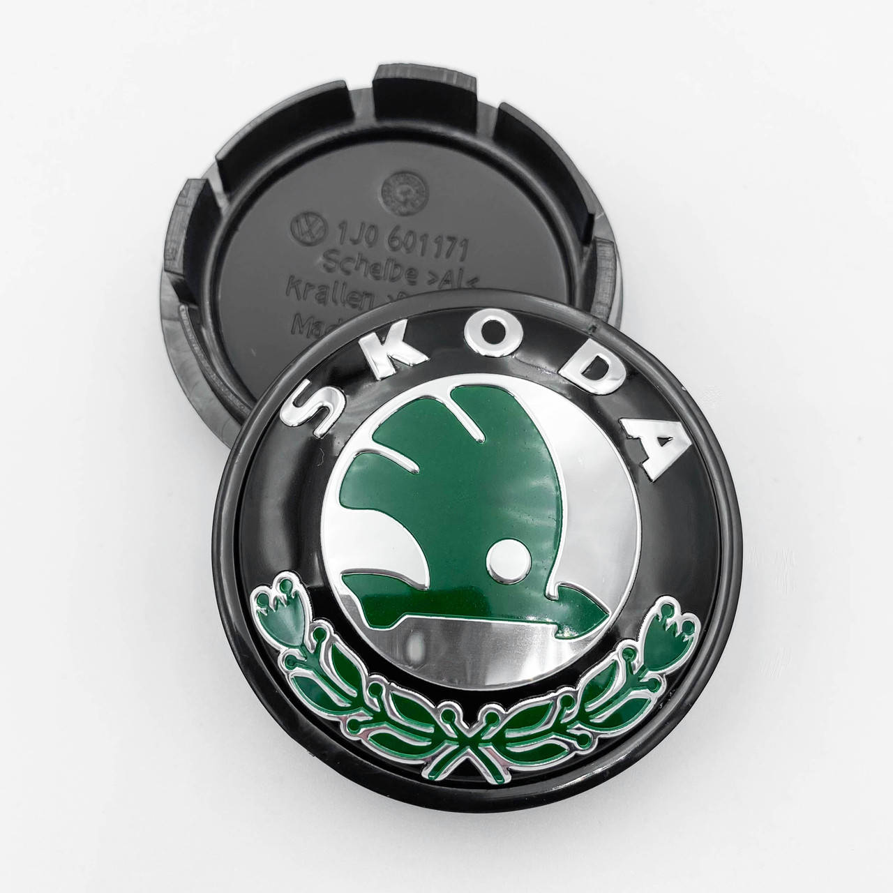 

Колпачки (заглушки) в литые диски SKODA (Шкода) 56 мм Классик Черная база