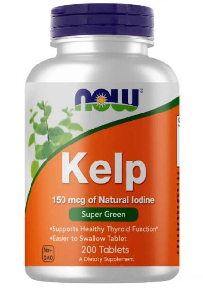 

Ламинария Келп Now Foods Kelp 150 mcg 200 таблеток