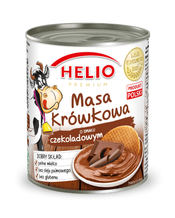 

Згущене молоко Helio Masa Krowkowa зі смаком шоколаду 400 г
