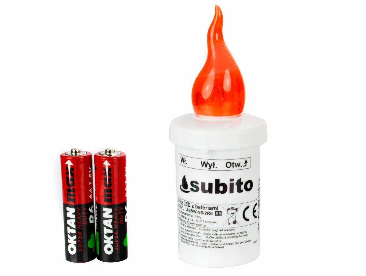 

Вклад электрический LED SUBITO S5 12 ШТ