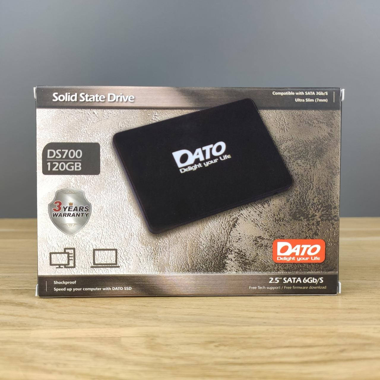 

SSD накопитель Dato DS700 TLC 120GB 2.5" (DS700SSD-120G)