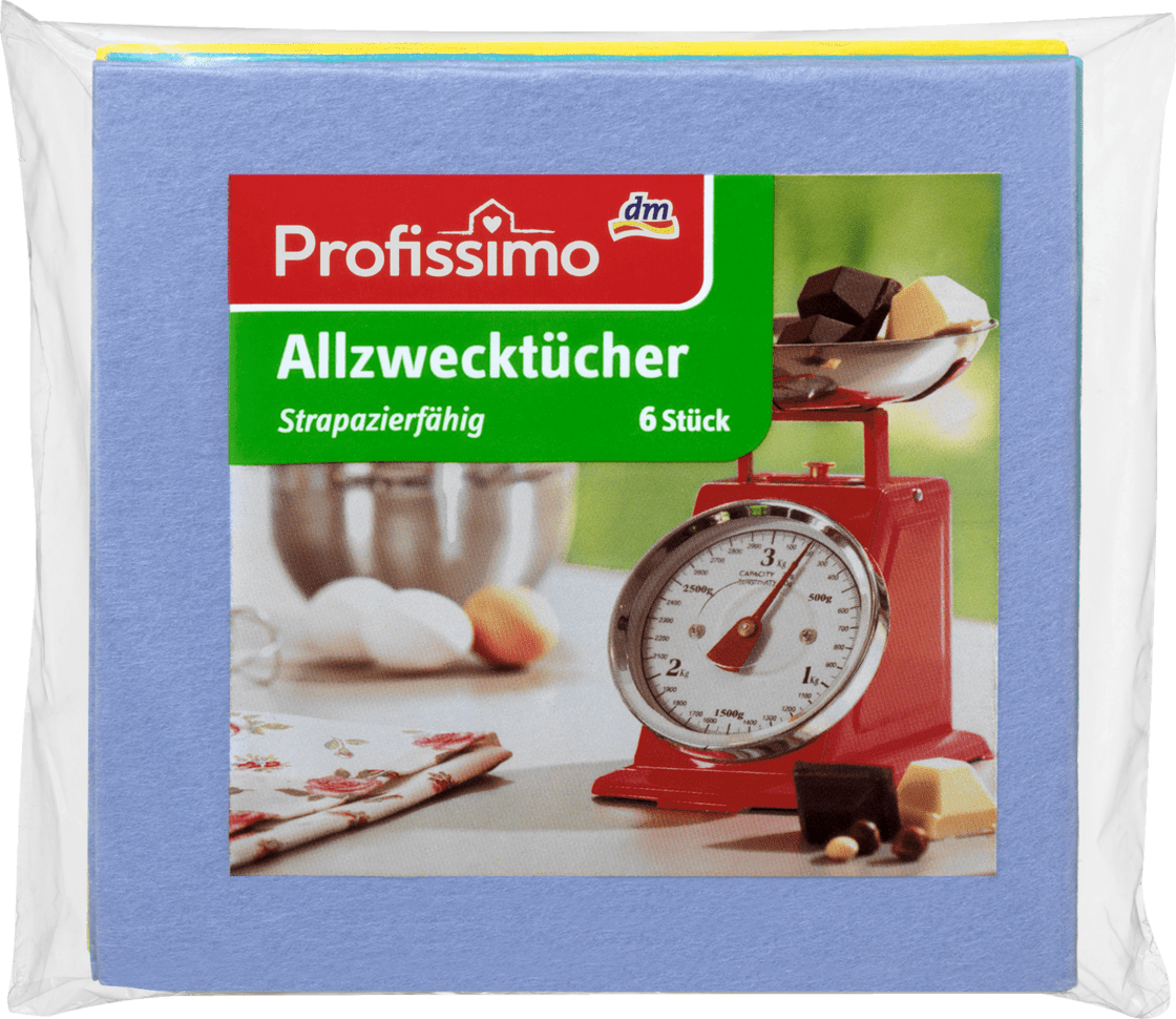 

DM Profissimo Allzwecktucher вискозные тряпки для уборки 6 шт.