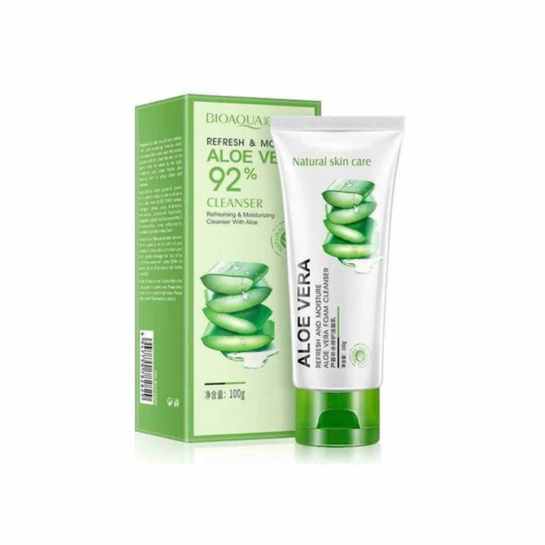 

Пенка для умывания с экстрактом алоэ вера Bioaqua Aloe Vera Foam Cleanser