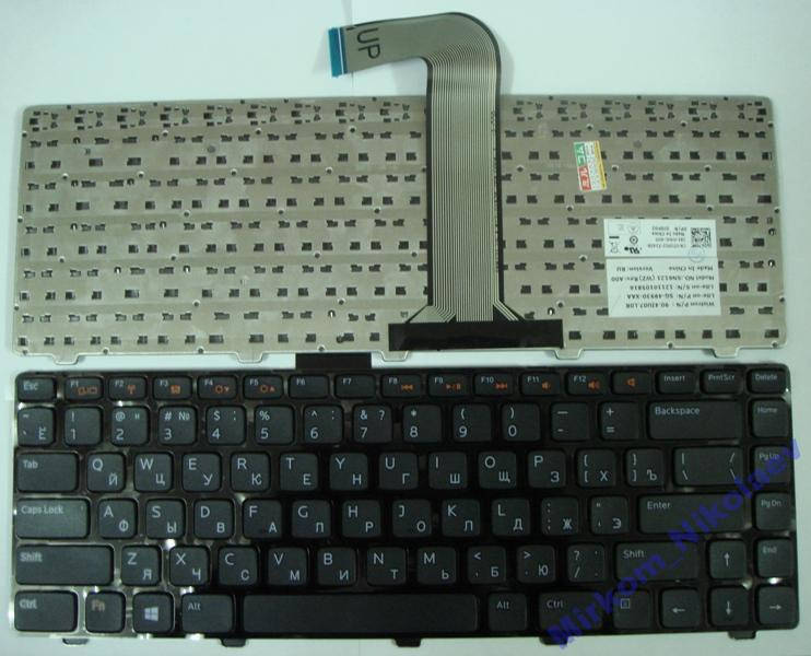 

Клавиатура Dell Inspiron 5520 M4110 M5040 M5050, Черный