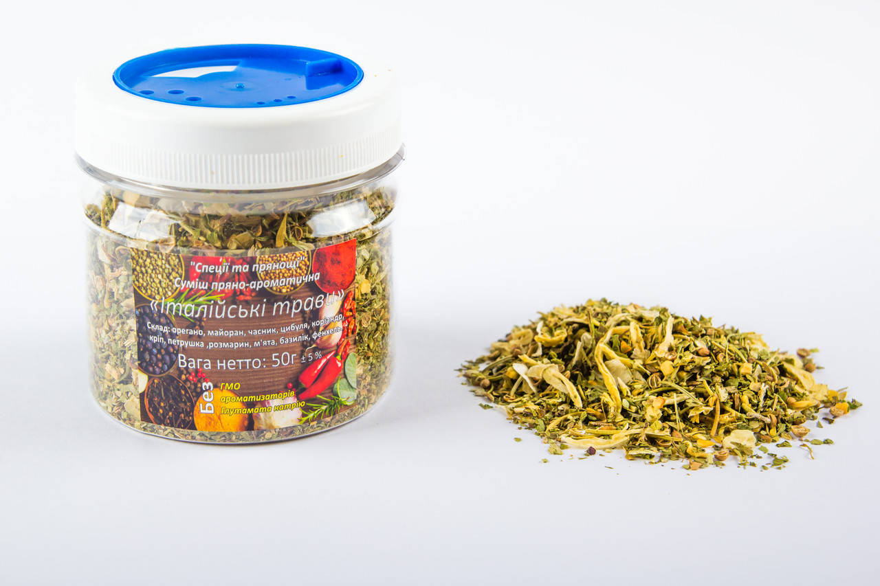 

Итальянские травы приправа 50 г