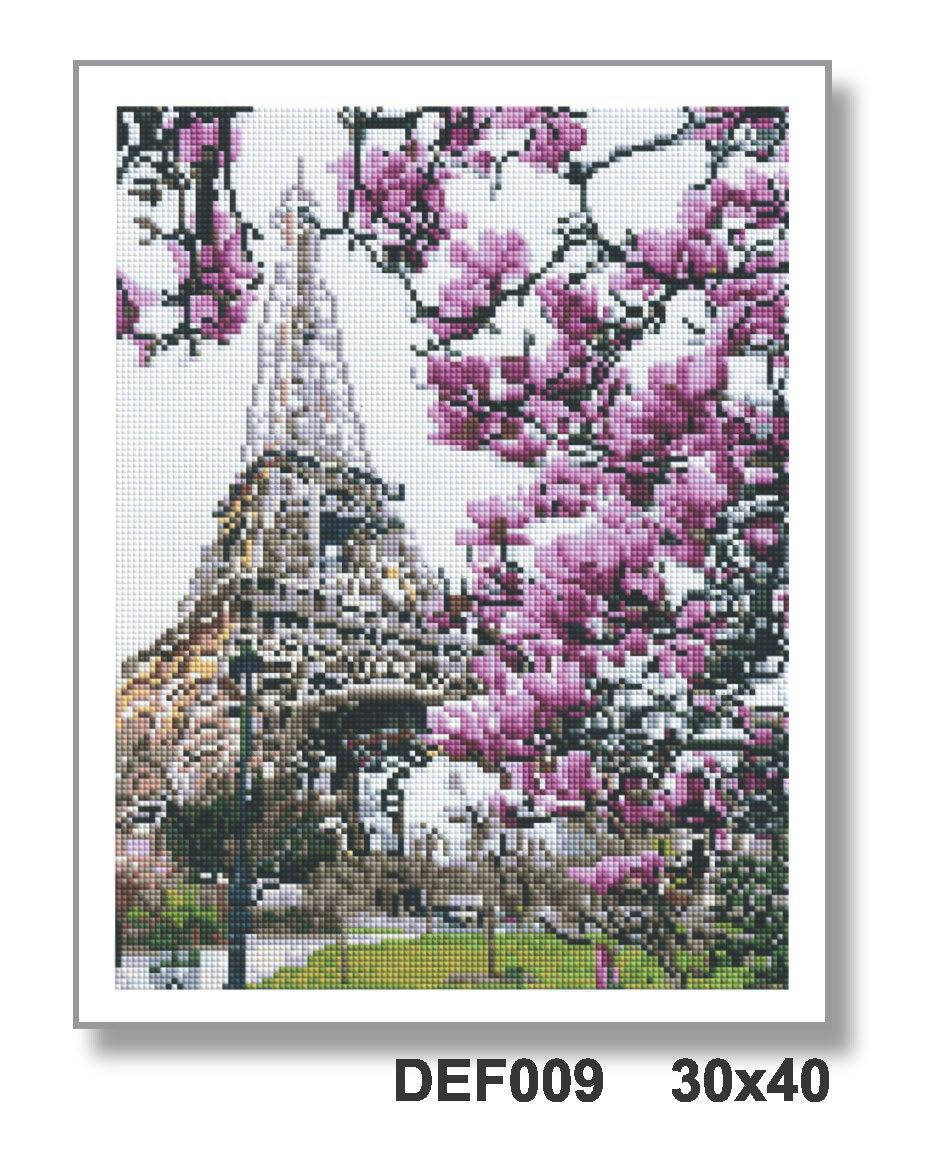 

Алмазна мозаїка "Ейфелева вежа" 30*40 см