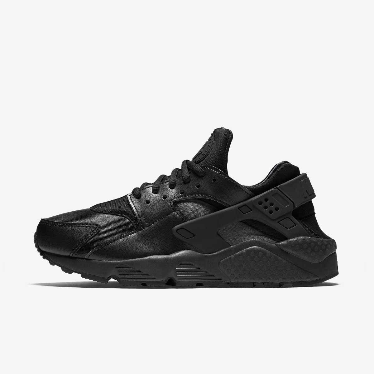 

Женские кроссовки черного цвета Nike Air Huarache Run Women's Найк Оригинал, Черный