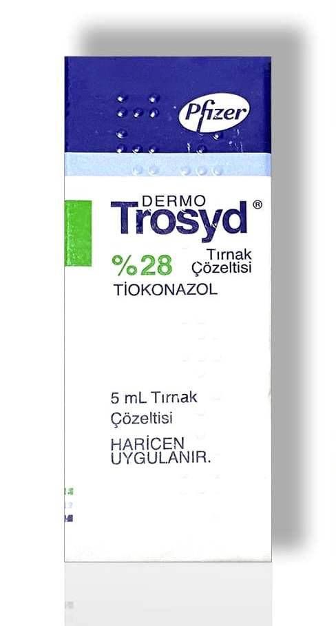 

Трозид 5 мл. Trosyd (Тиоконазол) Лак От Грибка Ногтей 28% - Оригинал. Срок до 08.2023