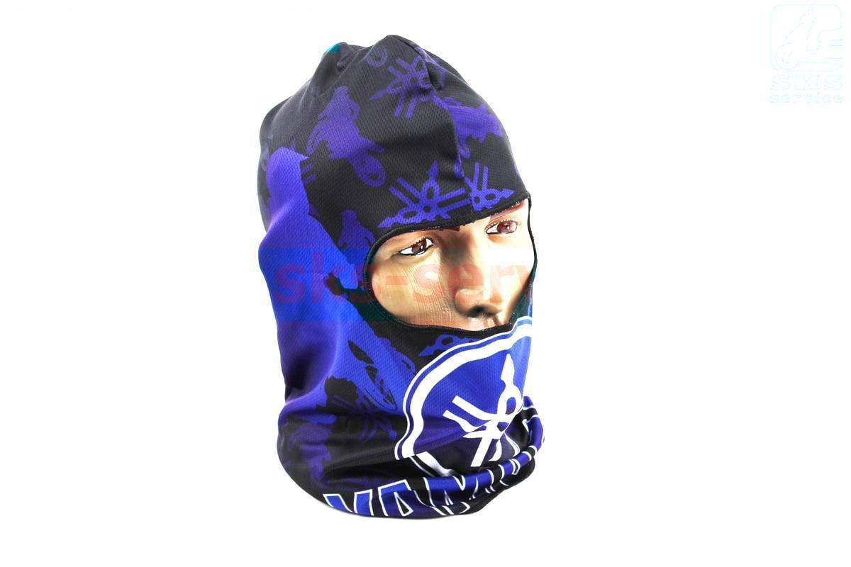 

Подшлемник летний (балаклава) "YAMAHA" Чёрно-Синий с рисунком (337908)