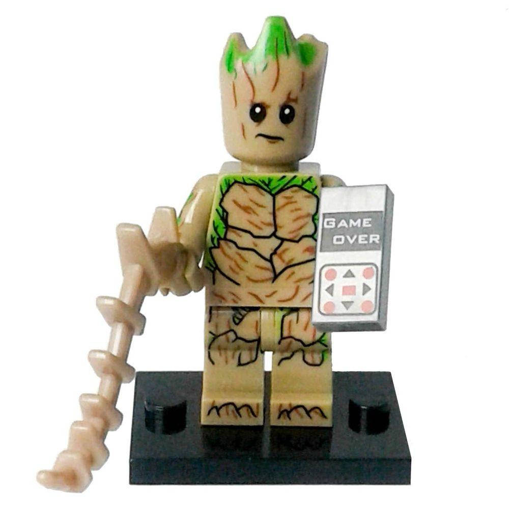 

Lego фигурка супер герои Marvel / Лего Марвел Фигурка Грут - Стражи галактики