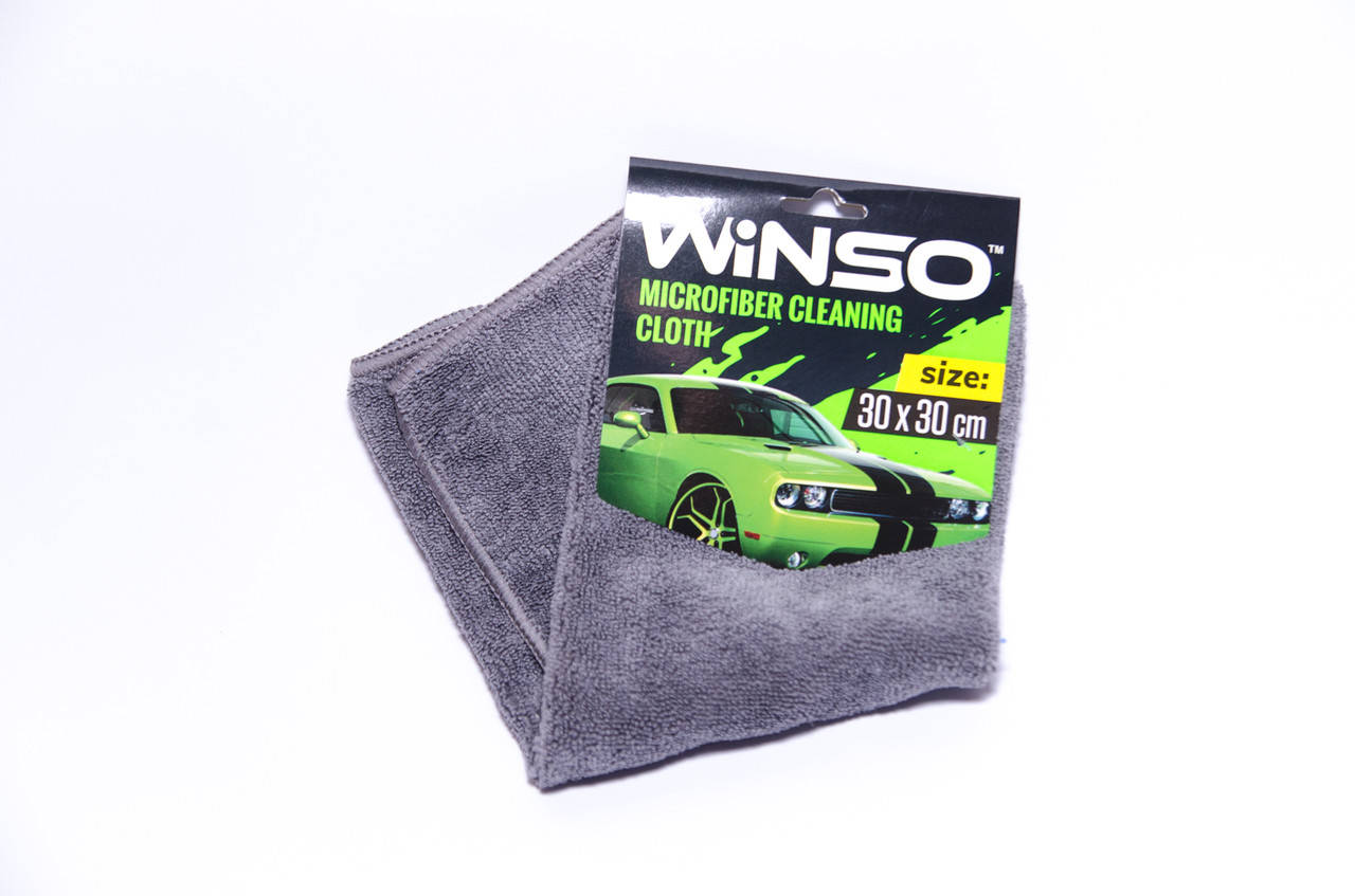 

Тряпка микрофибра WINSO (серая) 30*30см