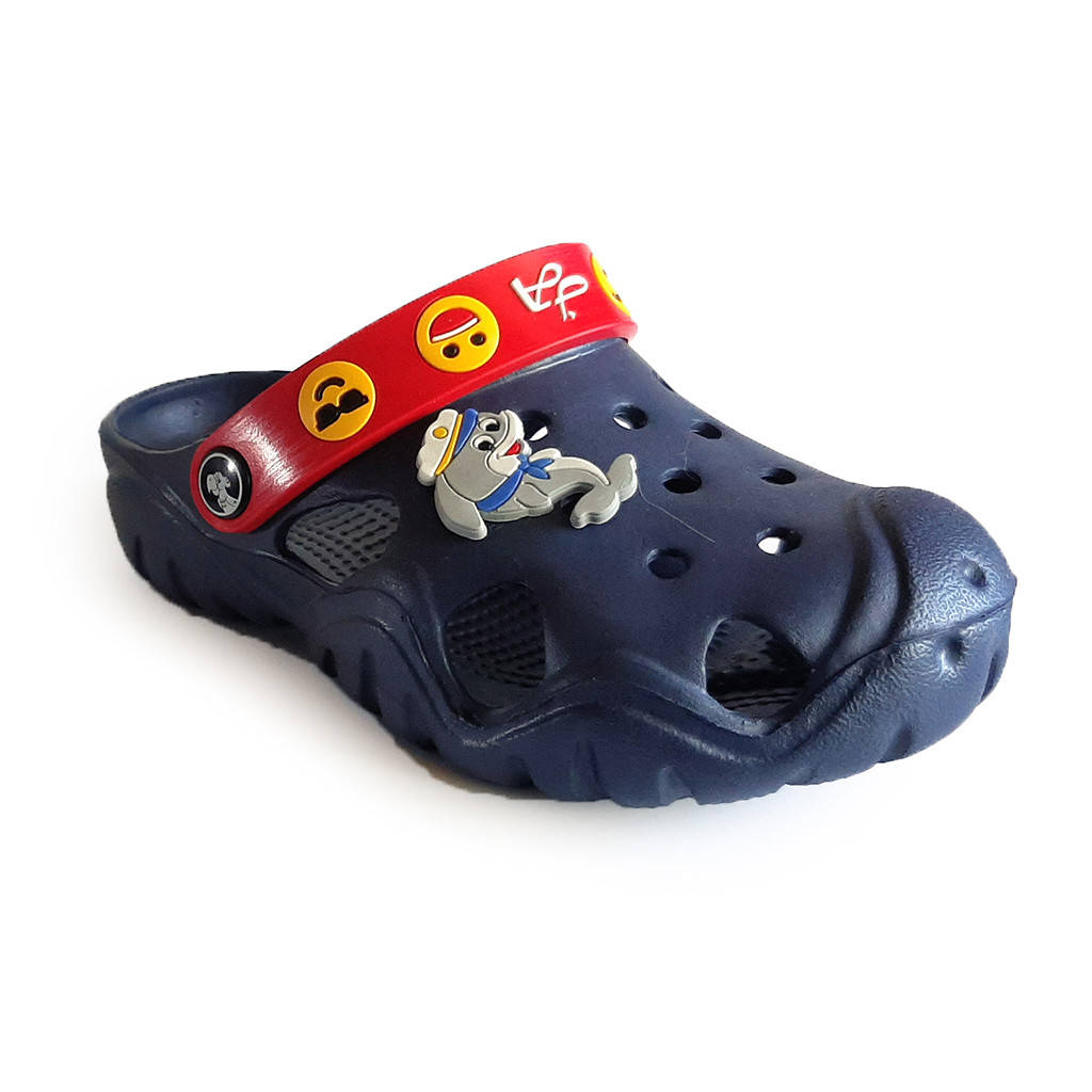 

Подростковые сабо кроксы из пены ЭВА, размер 34/35, 22,5 см, синие тапки для пляжа, бассейна, дачи, двора, Синий
