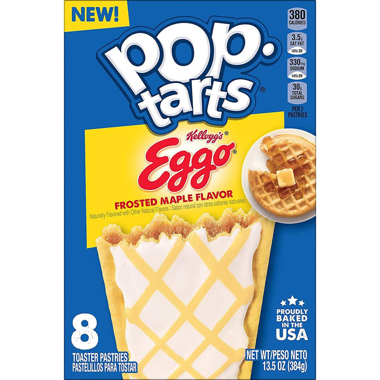 

Тосты Pop-Tarts Eggo Frosted Maple Flavor 384g