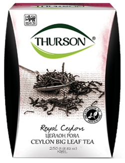 

Чай черный Турсон Цейлон Роял 100 г Royal Ceylon Ceylon Leaf Tea BOP1 100g