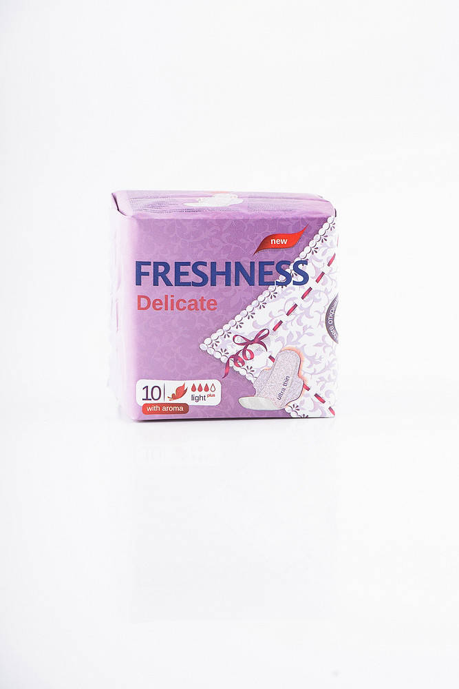 

Гигиенические прокладки FRESHNESS Delicate SOFT Light 10 шт (4 820 164 700 228)