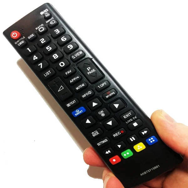 

Пульт для телевизора LG AKB73715601, Черный