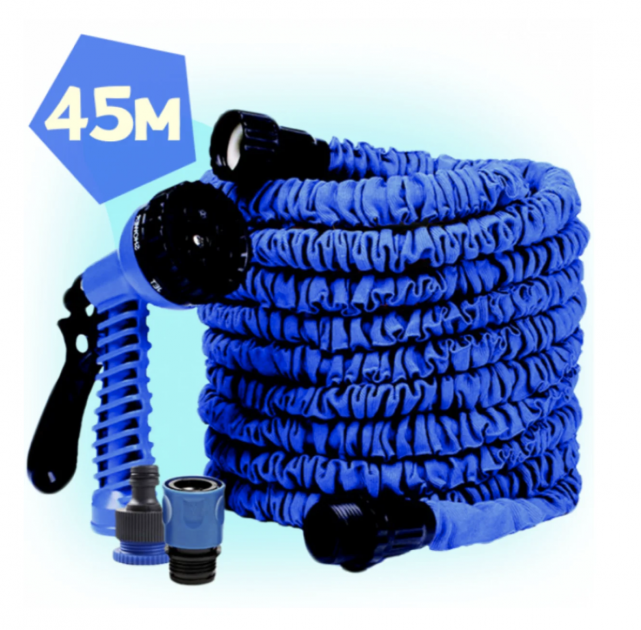 

Шланг поливочный растягивающийся MAGIC HOSE 45 м/150ft