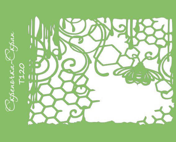 

Трафарет улей